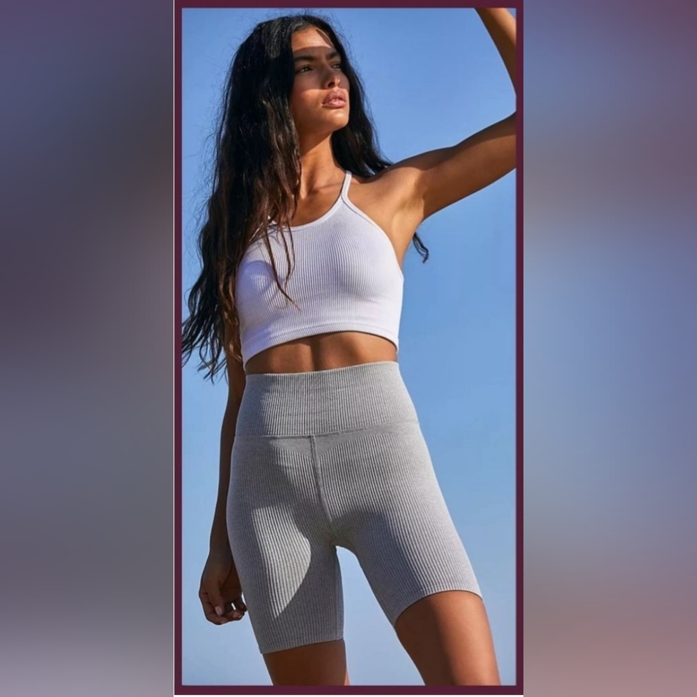 Free People Happiness Runs Biker Shorts